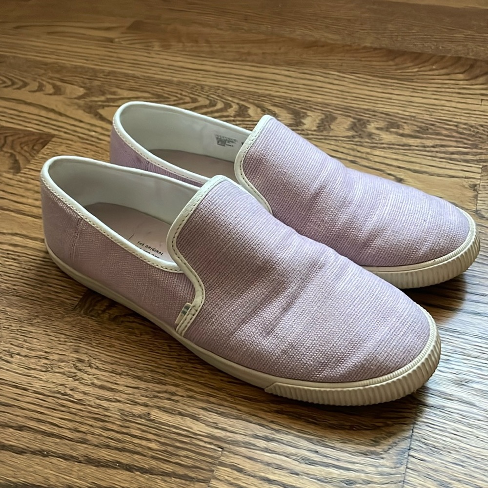 Tom’s Lavender Heritage Canvas Women's Clemente Slip On - Picture 1 of 6